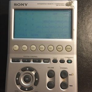 Sony Integrated universal Remote Commander RM-AV3